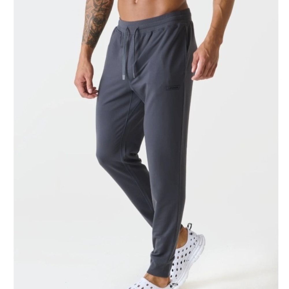 Legends Redondo Men's Blue Anti-Bacterial Moisture Wicking Joggers - Size L